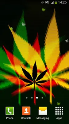 Rasta Weed Live Wallpaper android App screenshot 9