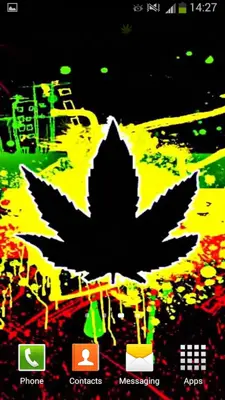 Rasta Weed Live Wallpaper android App screenshot 3