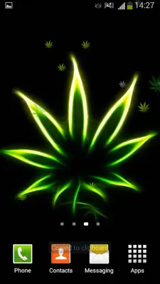 Rasta Weed Live Wallpaper android App screenshot 5